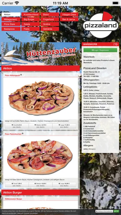 PizzaLand - Dresden Ekran Görüntüleri