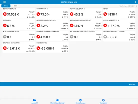 Screenshot di Steuer&Recht iPad 