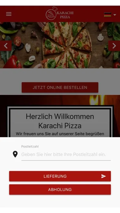 Ảnh chụp màn hình của Karachi Pizza