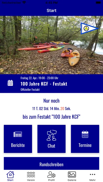Ảnh chụp màn hình của Kanu und Segelclub Frankenthal