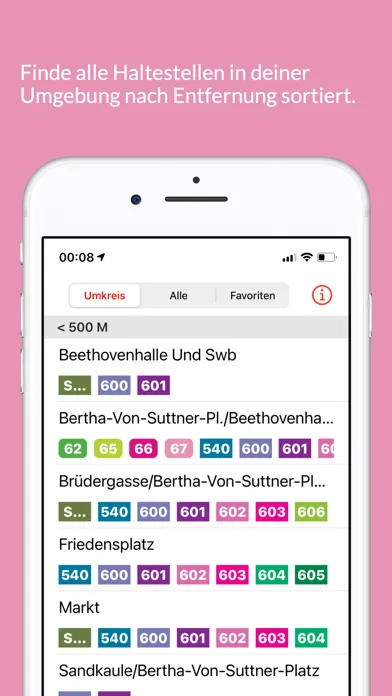 Bonner Bus & Bahn Ekran Görüntüleri