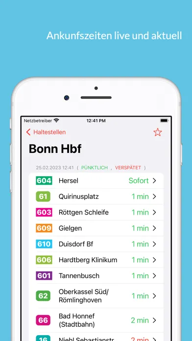 Bonner Bus & Bahn Ekran Görüntüleri