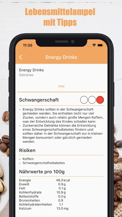 MIMBA Ernährung für Schwangere स्क्रीनशॉट