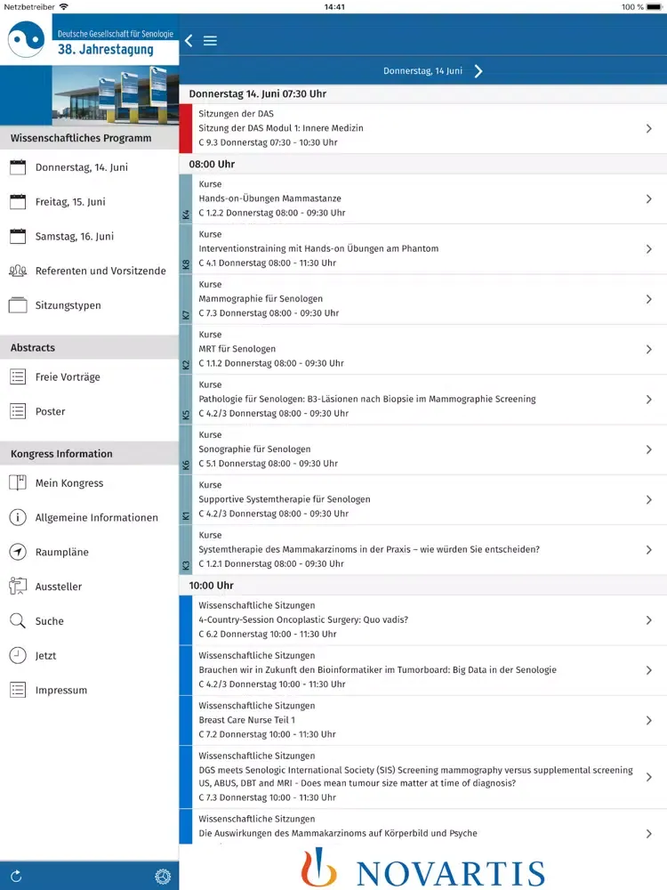 Скриншоты Senologiekongress 2018 iPad 