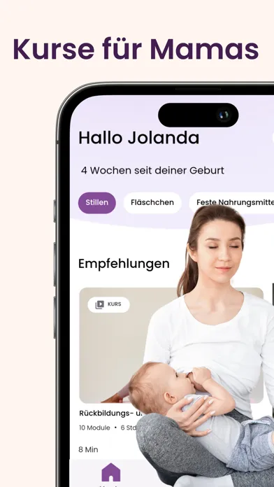صور Mama: Stillen Rückbildung