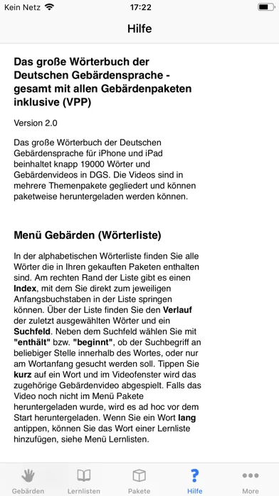 Gebärdensprache Wörterbuch Ges স্ক্রিনশট