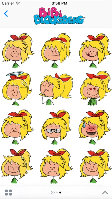 Capturas de pantalla de Bibi Blocksberg Comic Emojis