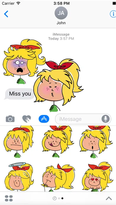 Capturas de pantalla de Bibi Blocksberg Comic Emojis
