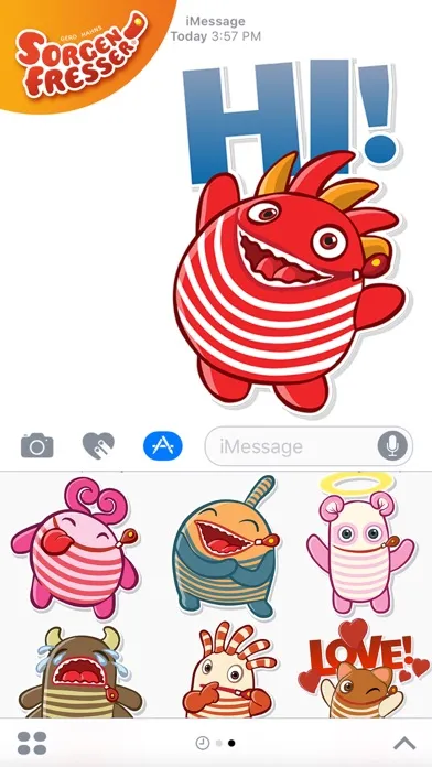 Sorgenfresser Emojis应用截图