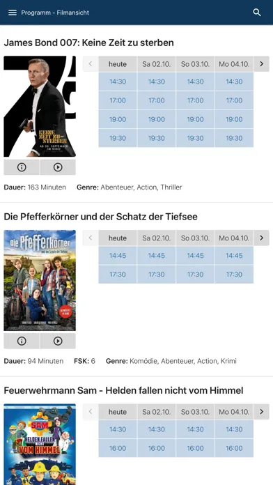 Captures d'écran de Movie Star Neustrelitz