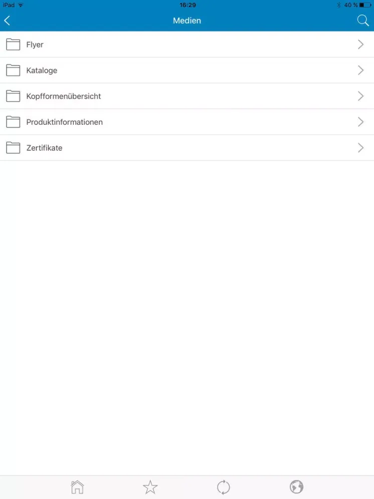 INGUN iPad  Screenshots