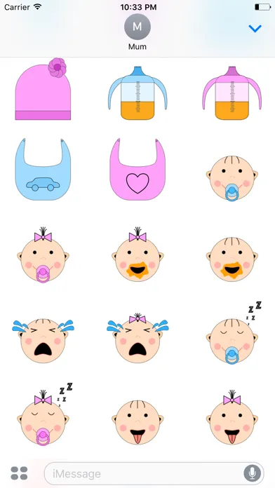 Capturas de pantalla de Baby Accessories Sticker