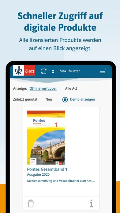 Скриншоты Klett Lernen