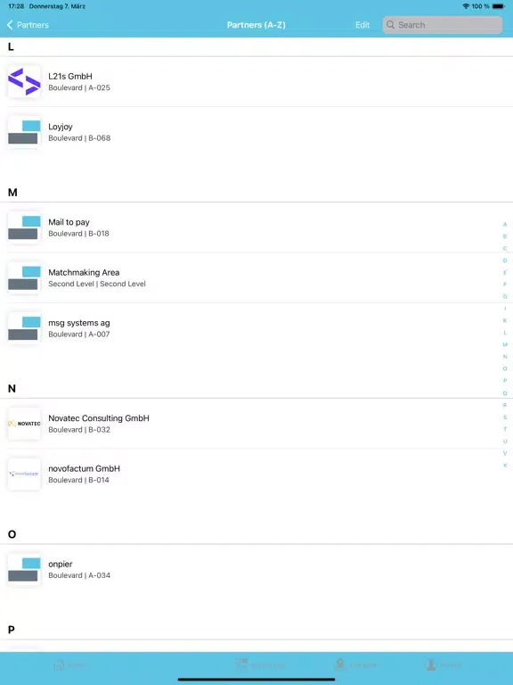 Zrzuty ekranu insureNXT iPad 