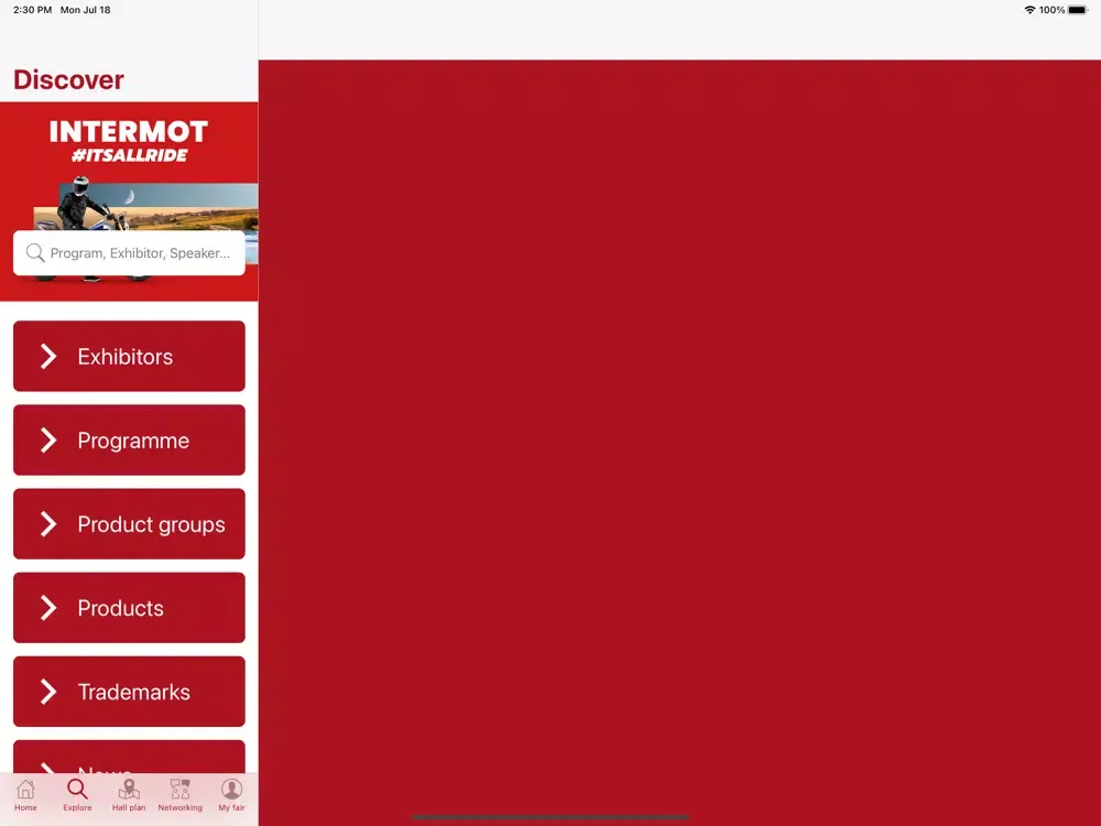 INTERMOT iPad 應用截圖