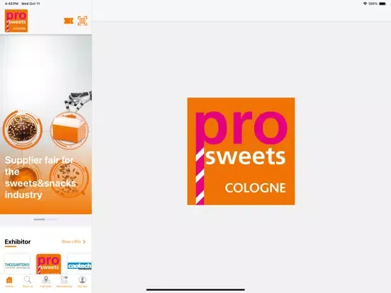 ภาพหน้าจอของ ProSweets Cologne iPad 