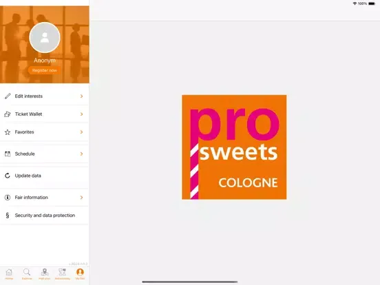 ภาพหน้าจอของ ProSweets Cologne iPad 