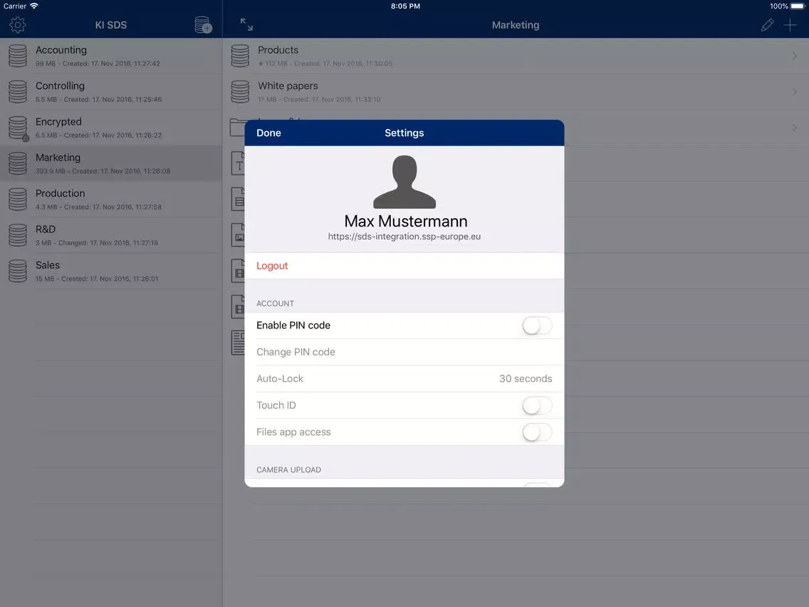 Zrzuty ekranu Knauf Interfer SDS iPad 