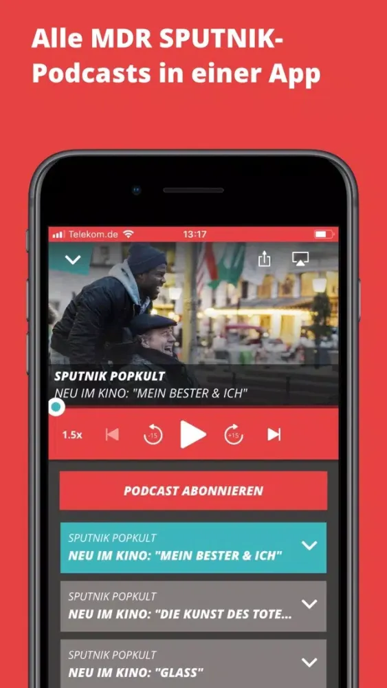 Tangkapan layar MDR SPUTNIK – Dein Radio