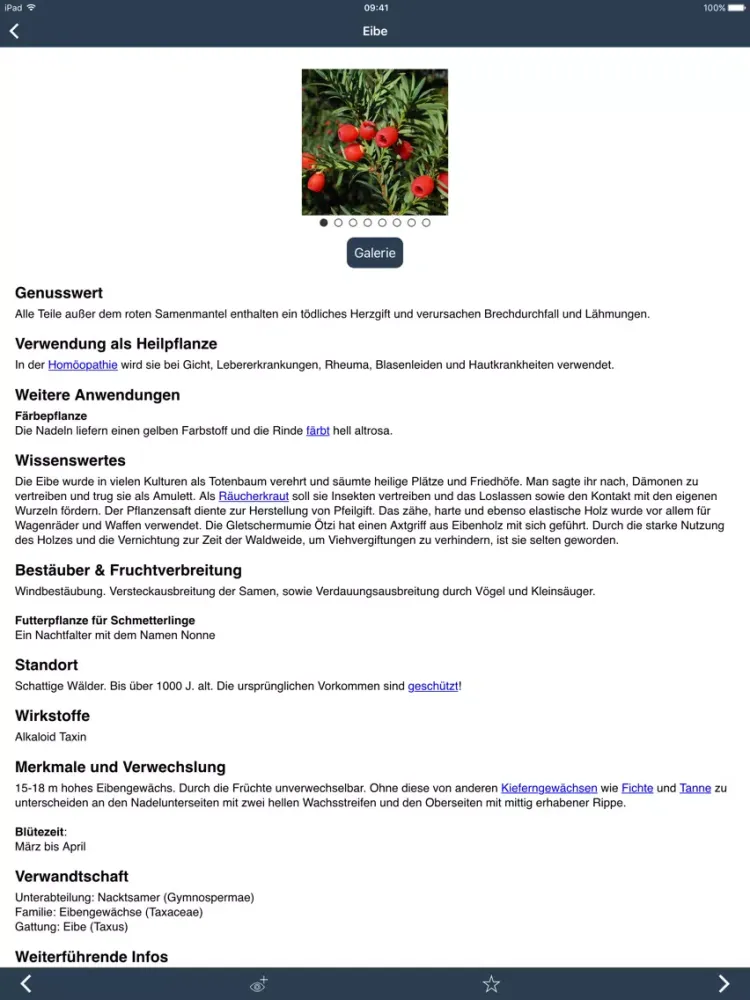 Скриншоты Wildpflanzen zum Genießen iPad 