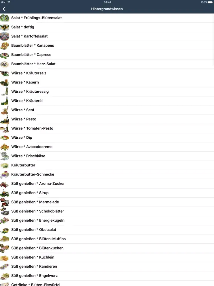 Скриншоты Wildpflanzen zum Genießen iPad 