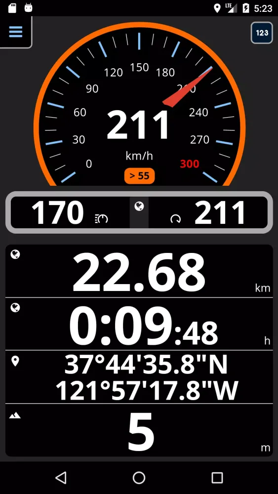 Easy Speedometer Basic應用截圖