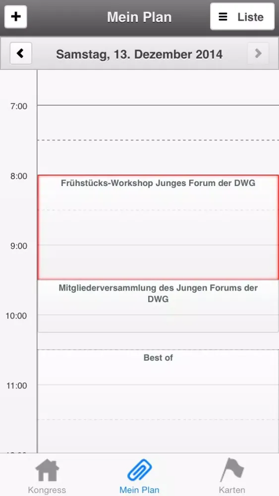 Captures d'écran de 9. Jahrestagung der Deutschen Wirbelsäulengesellschaft