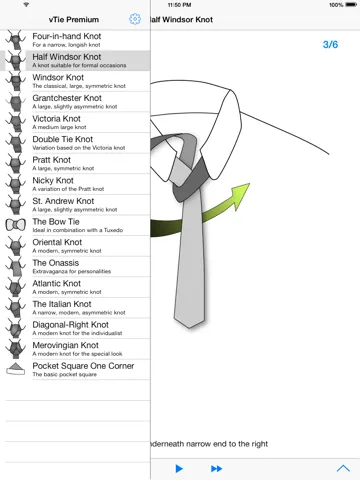 صور vTie Premium - tie a tie guide with style for occasions like a business meeting, interview, wedding, party iPad 