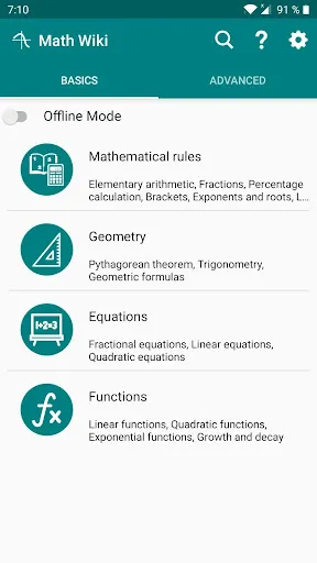 Math Wiki - Learn Math应用截图