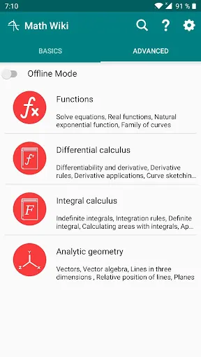 Math Wiki - Learn Math应用截图