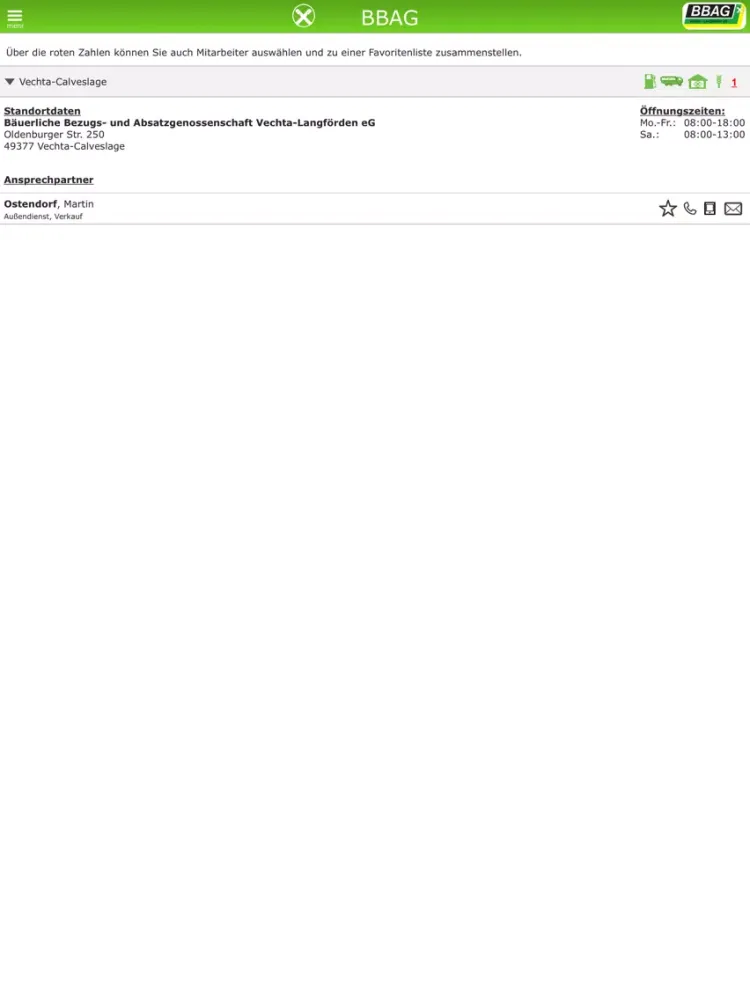 ภาพหน้าจอของ BBAG Vechta-Langenförden iPad 