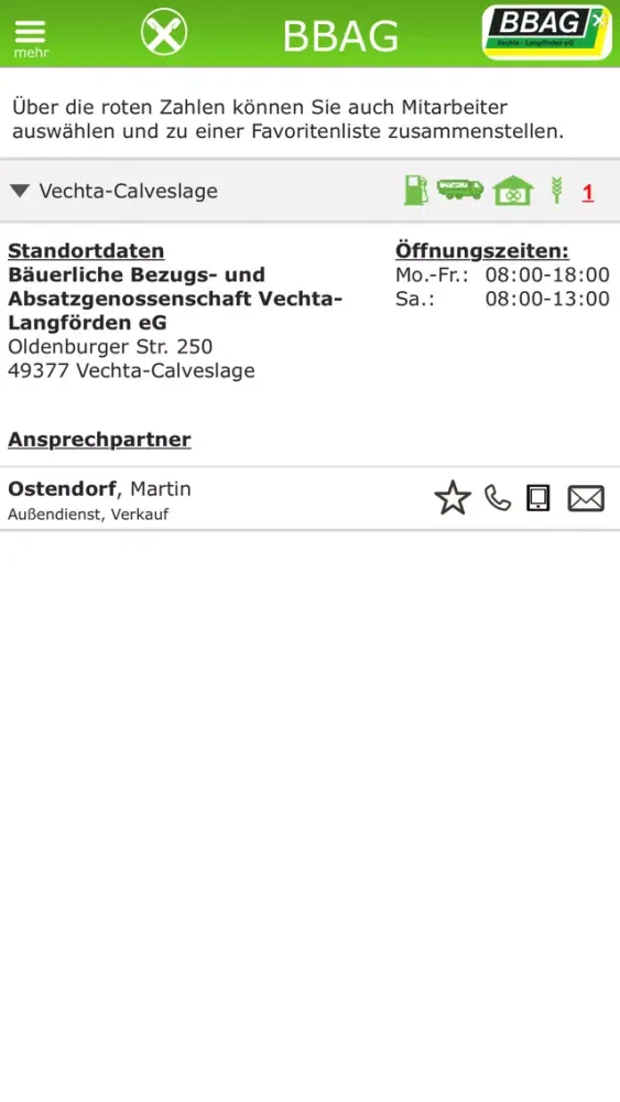 ภาพหน้าจอของ BBAG Vechta-Langenförden