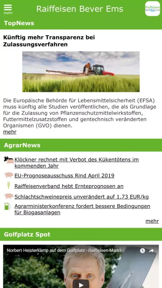 ภาพหน้าจอของ Raiffeisen Münster LAND