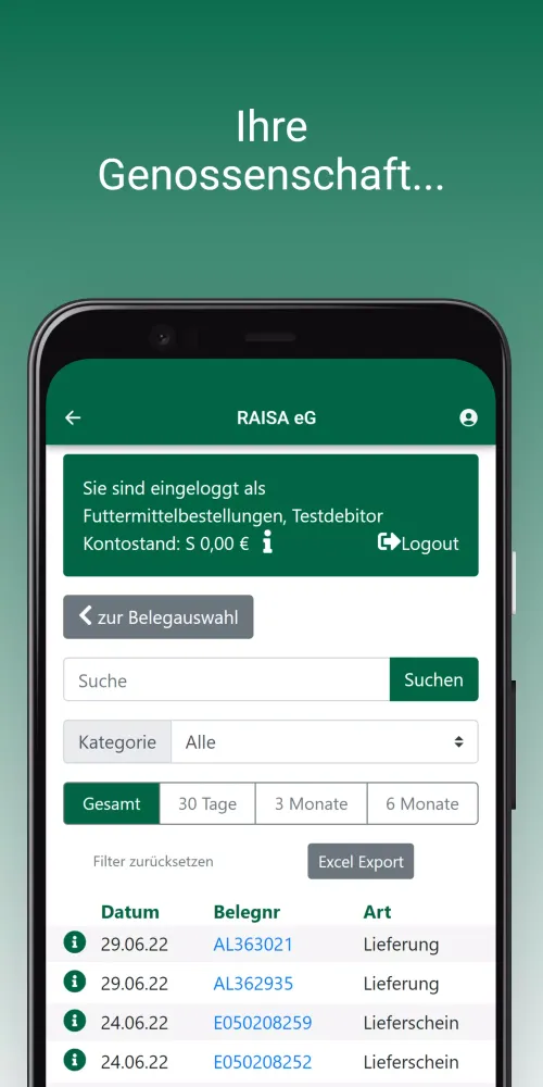 RAISA eG Ekran Görüntüleri