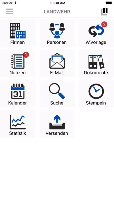 Screenshot di LANDWEHR