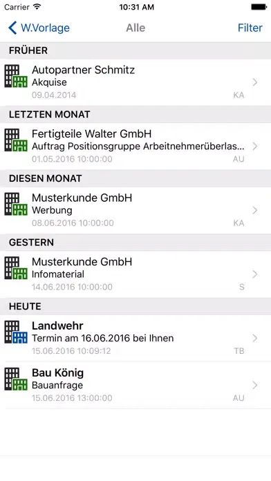 Screenshot di LANDWEHR