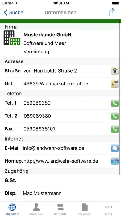 Screenshot di LANDWEHR