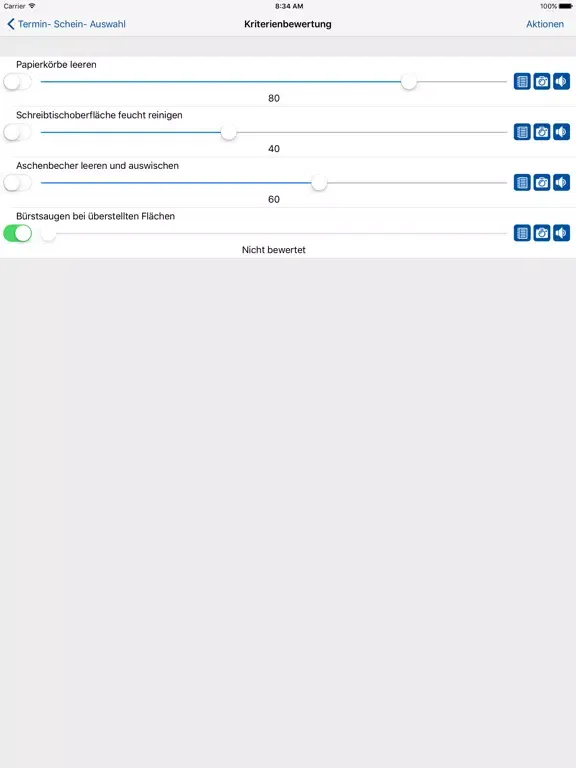 Tangkapan layar LANDWEHR L2 iPad 