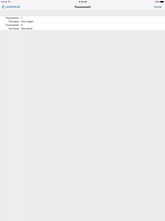 LANDWEHR L2 iPad  سکرین شاٹس