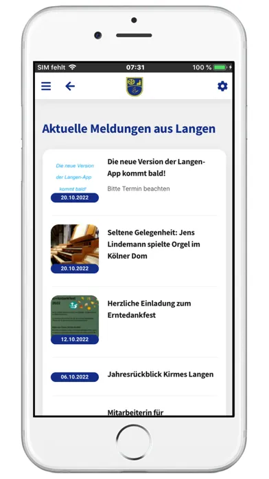 Langen App スクリーンショット