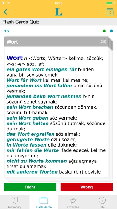 Скриншоты Big German Turkish Dictionary