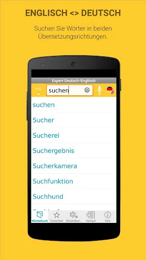 English - German Translator Di سکرین شاٹس
