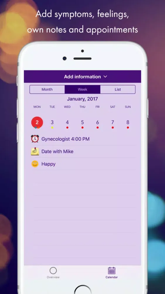 MyRing 2 - Ring contraception Screenshots