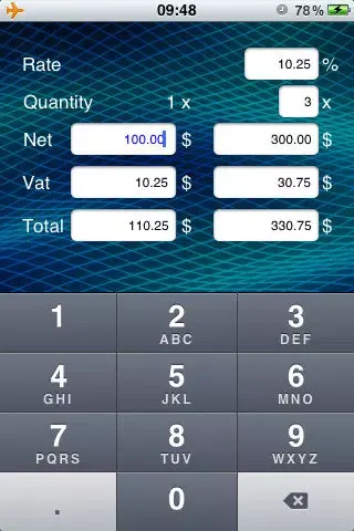 Vat Calculator (with iAd's) Ekran Görüntüleri