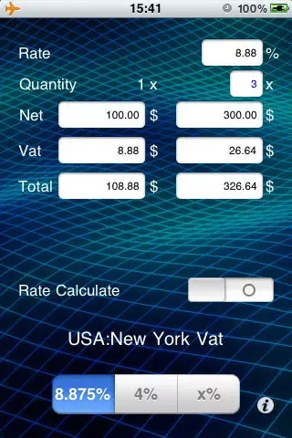 Vat Calculator (with iAd's) Ekran Görüntüleri