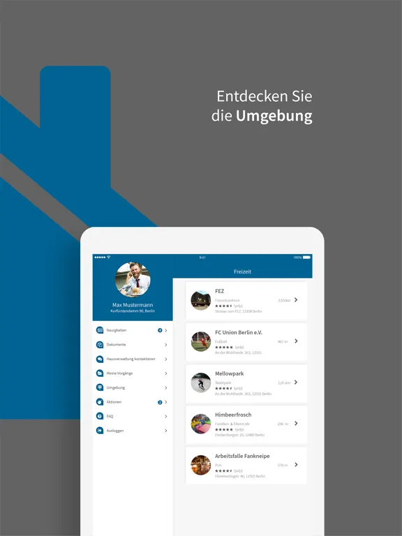 lauxundpartner iPad  Screenshots