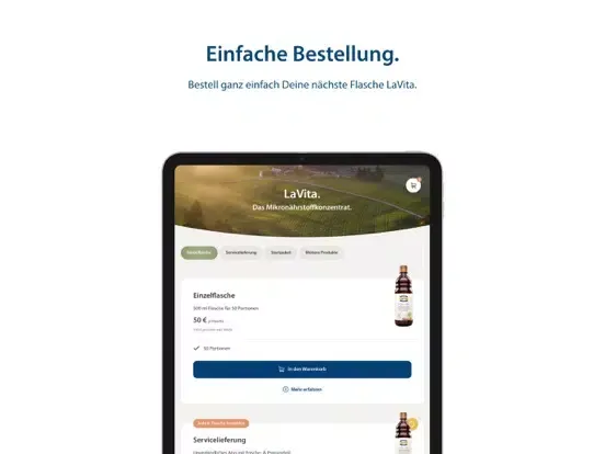 LaVita iPad 应用截图