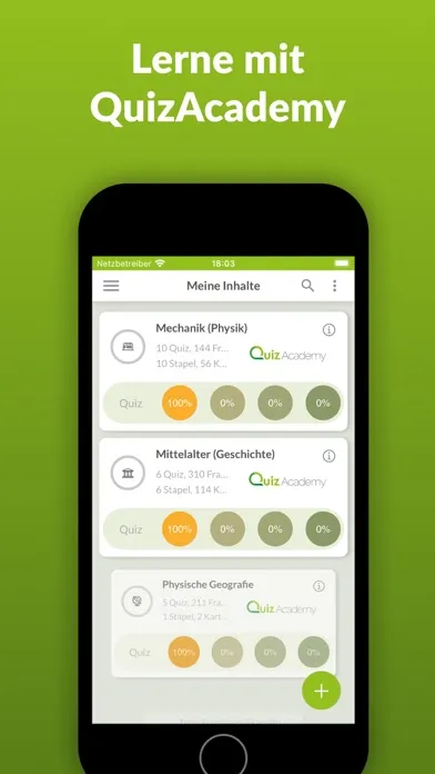 Screenshot di QuizAcademy School Edition