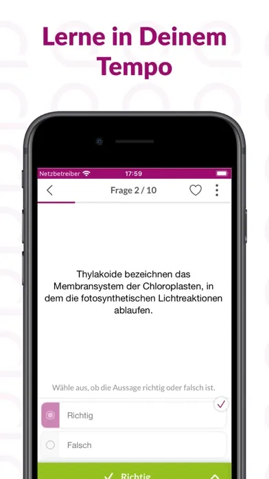 Tangkapan layar Abitur Trainer Pro