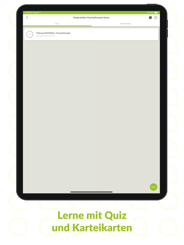 Screenshot di Heilpraktiker Prüfungen